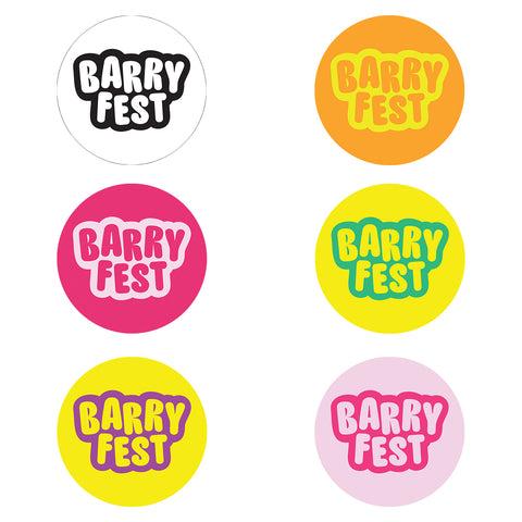 BarryFest Sticker Pack